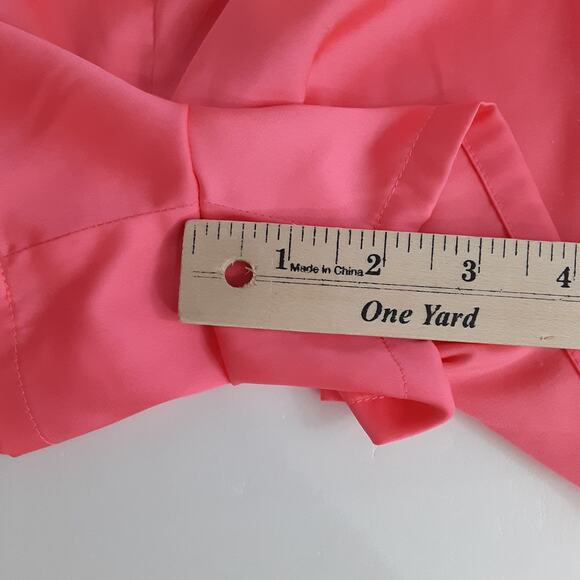 Lilly Pulitzer Alice Skort Knotty Lace Hot Coral Solid Womens 8 Preppy Resort - Picture 12 of 12